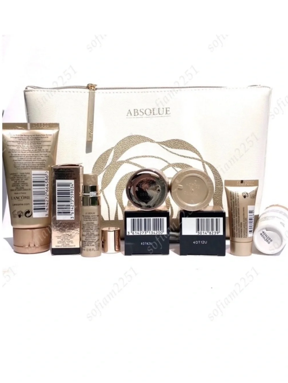 💖NEW💖Lancôme Absolue Revitalizing & Brightening with Grand Rose Extracts 7Pc Set